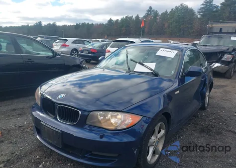 2010 BMW 128I z USA, uszkodzony, nr VIN WBAUP9C55AVL89213